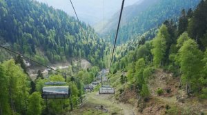 Roza Khutor Waterfall Park / 4k