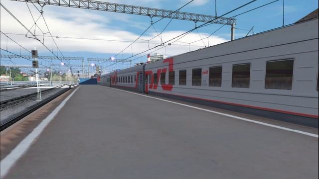 Отправление поезда №92 Москва — Северобайкальск | Trainz 19 смотреть онлайн