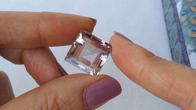 rose de france amethyst square cut 16 19 ct смотреть онлайн