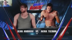 Dean Ambrose vs Akira Tozawa TLC