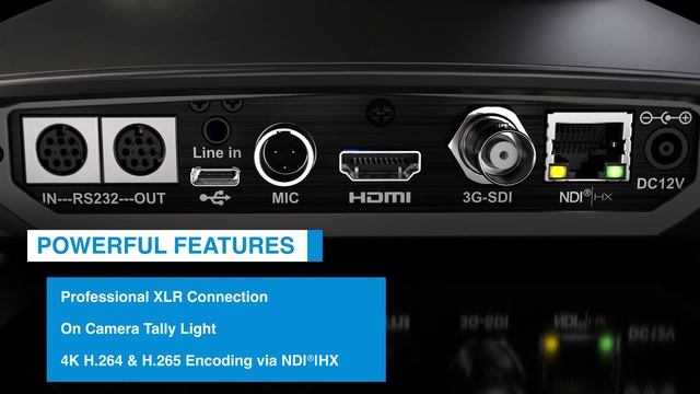 NewTek PTZ3 UHD 4K NDI HX PTZ