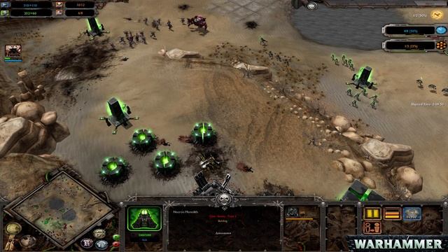ВОТ КАК НУЖНО ИГРАТЬ ЗА НЕКРОНОВ ! - Unification Mod  / Dawn of War - Soulstorm