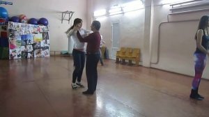 Zouk class in dance studio DancA  22  01 16 Слава М