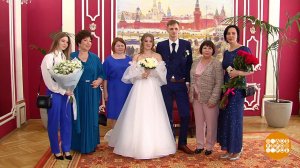 Красивая свадьба в красивую дату. Доброе утро. Фрагмент выпуска от 25.02.2025