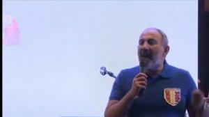 Никол Пашиняна в Гюмри понесло .......