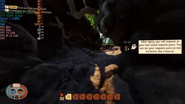 Grounded Ryzen 3 2200g + GTX 1650 super 720P смотреть онлайн