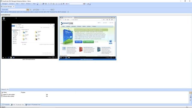 Getting Started with SmartCode VNC Manager