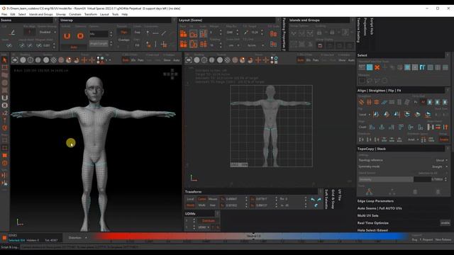 RizomUV tutorial beginner 2022 ► UV character ✅ Chapter 2
