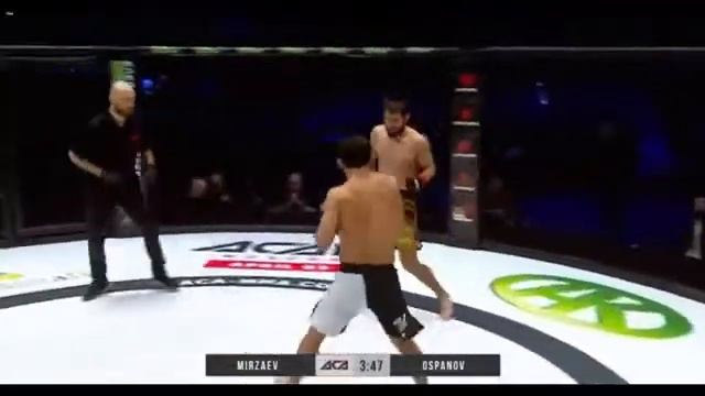 Арман Оспанов Расул Мирзаев Нокаут первом раунде Подписвите смотреть онлайн
