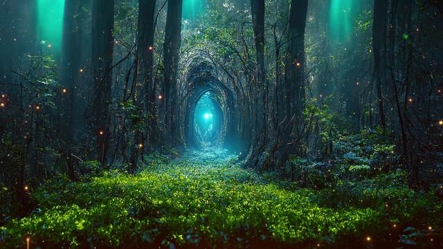 Ethereal Background Music  Spirit of the Forest  Beautiful & Relaxing Singing