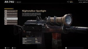 Call of Duty®: Black Ops Cold War: All AK74U attachments unlocked