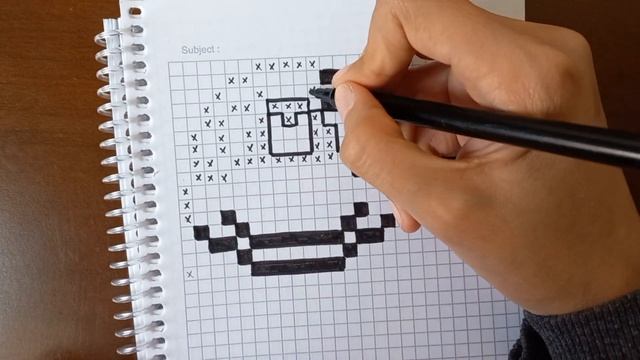 Donatello Pixel Art - How to draw Donatello? #donatello