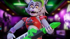 Я дошёл до комнаты где меня постоянно ловила Рокси FNAF_ SECURITY BREACH _ ПРОХОЖДЕНИЕ _ #4