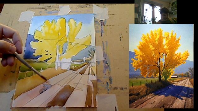 Урок 29. Акварель смотреть онлайн