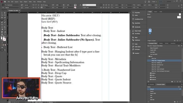 D&D InDesign Masterclass: Part 1 (Document Set-Up & 5e Trade Dress) смотреть онлайн