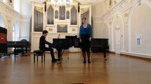 С. Танеев Речитатив и ариозо Клитемнестры из оперы "Орестея"; С. Рахманинов "Я жду тебя" op.14, № 1