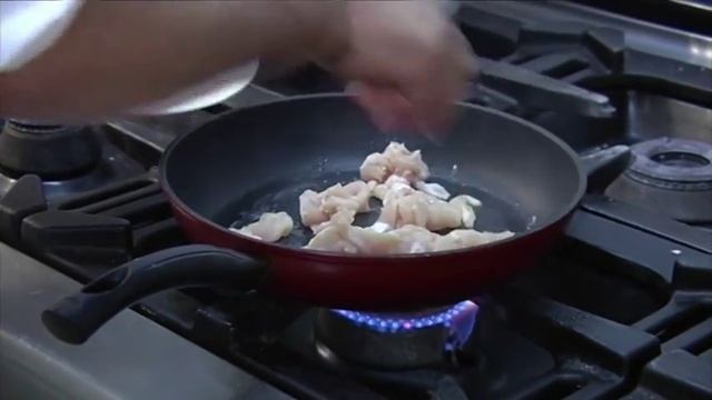 Straccetti di pollo con panna e tartufo