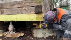 ИНТЕРЕСНАЯ РЕКОНСТРУКЦИЯ ФУНДАМЕНТА ДАЧНОГО ДОМА