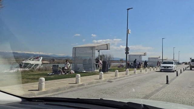 Пляж В Сиде Тетриенгел.Место Для Пикников В Сиде.Встреча Моря И Реки.Турция.Жизнь В Турции.Akdeniz. смотреть онлайн