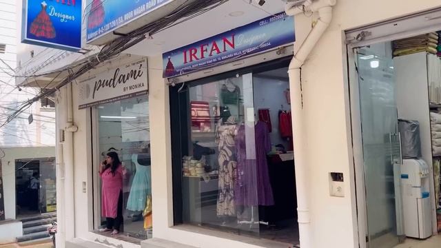 Fabric Shopping at Noor Nagar  Banjara hills | Designer Fabrics | Outfit Ideas | Divya Vlogs смотреть онлайн