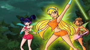 Винкс Базовое превращение на Немецком 2*7 ( новая версия превращения )