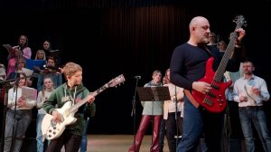 Группа крови - репетиция "Лев и папа" с хором "RЕСПУБЛИКА" (№132) #Цой #Кино #кавер