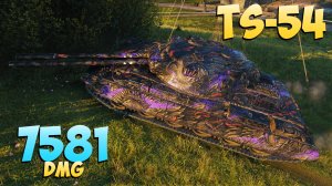 TS-54 - 5 Kills 7.5K DMG - Причудливый! - Мир Танков