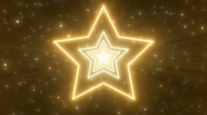 Сияющие неоновые огни в форме звезды ⭐️ 
Kris || Красивые фоны