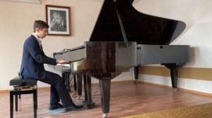 Александр Алмосов  К. Черни Этюд 37 опус 740, С. Рахманинов Полишинель