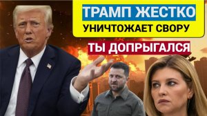 Шок В Киеве! Трамп И Путин Одним Словом Поставили На Место Свору Зеленского