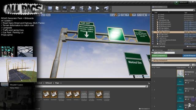 DO WE HAVE YOUR SIGN? - Billboard and RoadSigns Generator Pack + Road Generator Pack смотреть онлайн