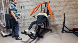 AD-012 Тренажер Хаммер для жима от груди DEXsport