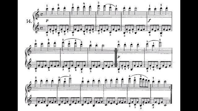 Czerny: Study, Op.823 No.14 смотреть онлайн
