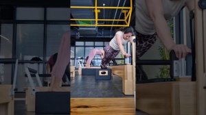 Pilates Reformer 💪🙂 | Пилатес на Реформере 🙏 #video #fun #love #workout #pilates #reformer #reels