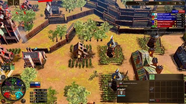 NR. 40 Russia vs Torie's India AOE III DE. смотреть онлайн