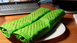 Шаурма Lavash (Зелёное недоразумение) Марьино Москва обзор #обзор