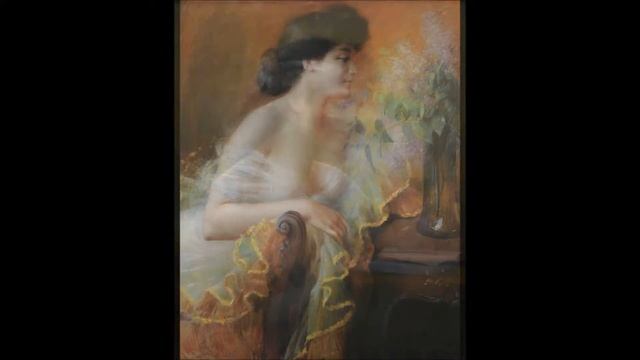 Delphin Enjolras (1857-1945) ✽ Frederic Chopin - C-moll nokturnus No. 20, zongora és hegedű смотреть онлайн