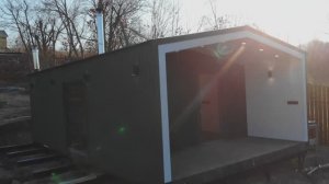 23. МОДУЛЬНАЯ БАНЯ В СТИЛЕ БАРНХАУС _ КАК МЫ СТРОИМ БАНИ _ ОТЗЫВ ЗАКАЗЧИЦЫ _ ОБЗОР НАШЕГО ПРОИЗВОДСТ