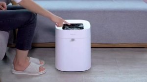 Обзор умной корзины для мусора Xiaomi TOWNEW T Air Smart Trash White