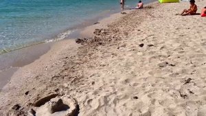 Один из лучших пляжей Крыма. Поповка