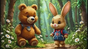 Сказка как медвежонок спортом занимался ! Сказки на ночь для детей .