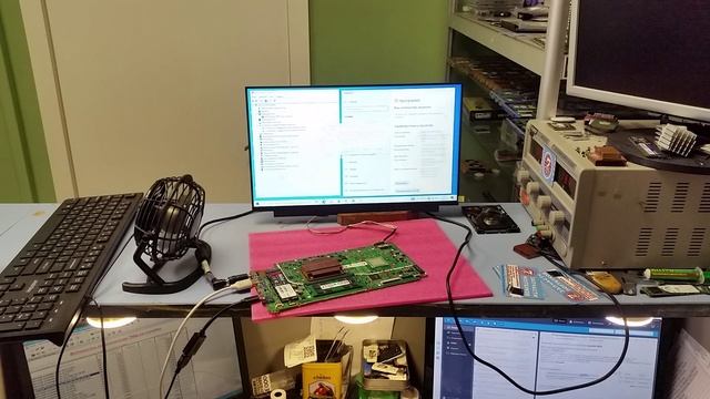 Матплата Asus X512DAP заказ 18938 - контрольный запуск.
