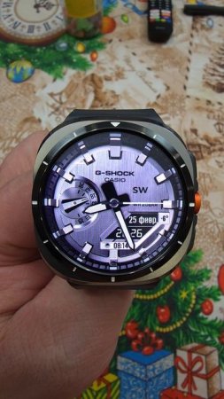 G-Shock на Galaxy Watch Ultra, Galaxy Watch 7 и других на WearOS