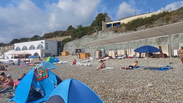 ДИВНОМОРСКОЕ⛱️ ПЛЯЖ ФАКЕЛ 🌞#дивноморское #черноеморе #дивноморск