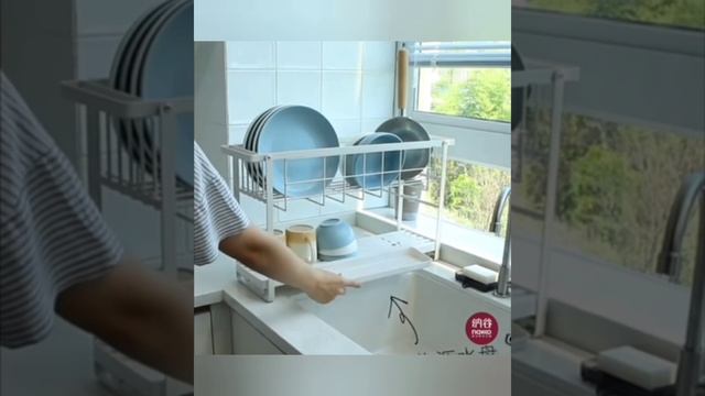 Обзор стеллажа Xiaomi Have Fantastic Home Sink Side Drain Storage Rack White