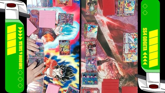 Shroom & Salsa (B) vs SS4 Gogeta (R) | Set 18 DAWN OF THE Z-LEGENDS | DBS TCG смотреть онлайн