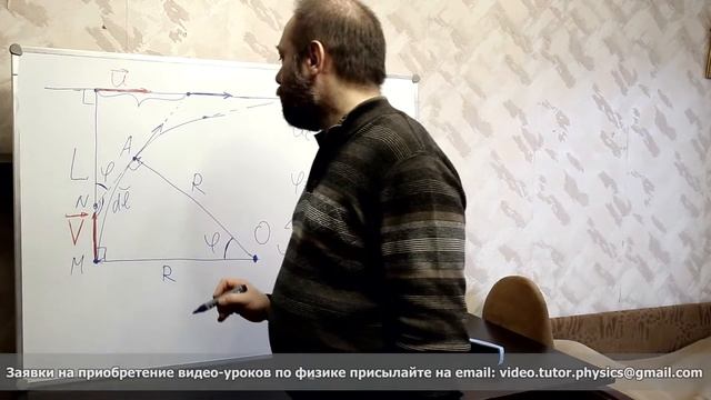 Физика. Урок № 20. Кинематика. Ускорение и радиус кривизны траектории