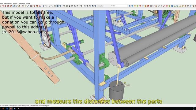 Power Loom 3D Model - Sketchup - Telar смотреть онлайн