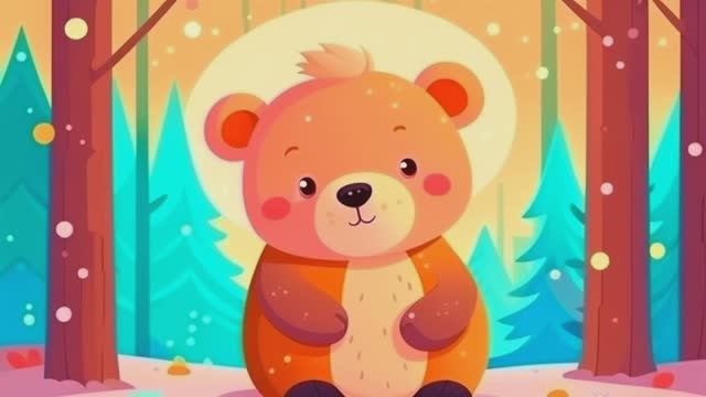 Сказка Медвежонок и новый год . Сказки на ночь для малышей . мульт . смотреть онлайн