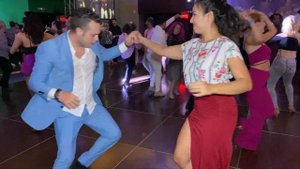 Adriano & Hala (Salsa Social) at the Montreal Salsa Convention on May 22nd 2022